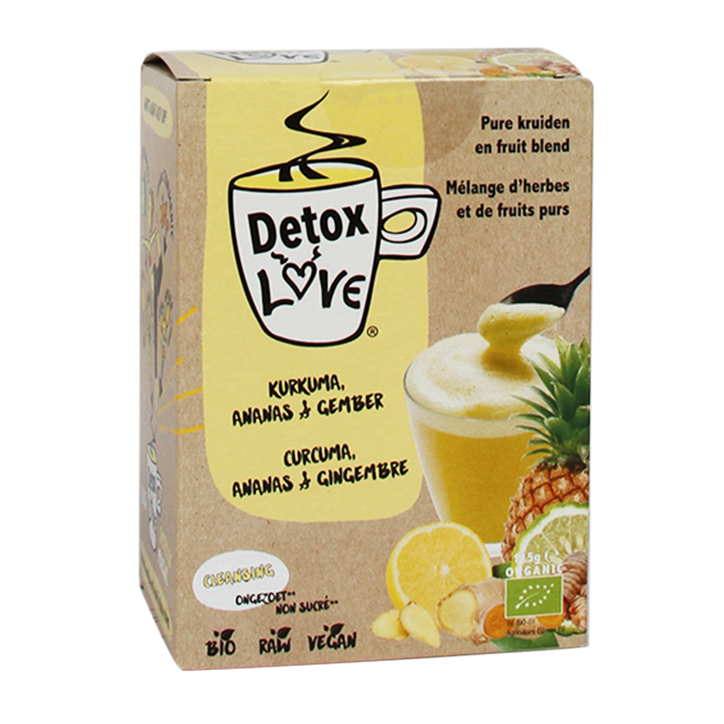 Detox Love Hot Drink Bio (5 zakjes) image 1