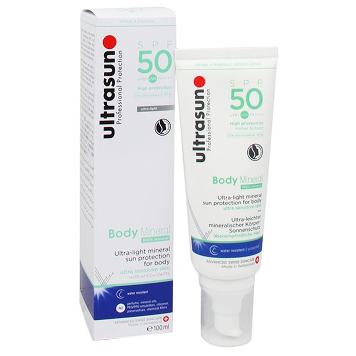 Ultrasun Mineral Body Zonnebrandlotion SPF50 image 2