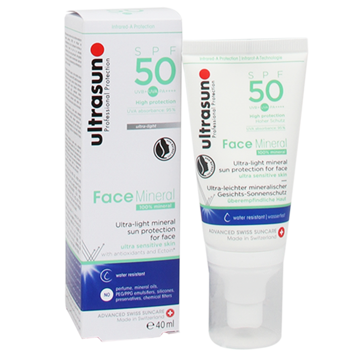 Ultrasun Mineral Face Zonnebrandlotion SPF50 image 2