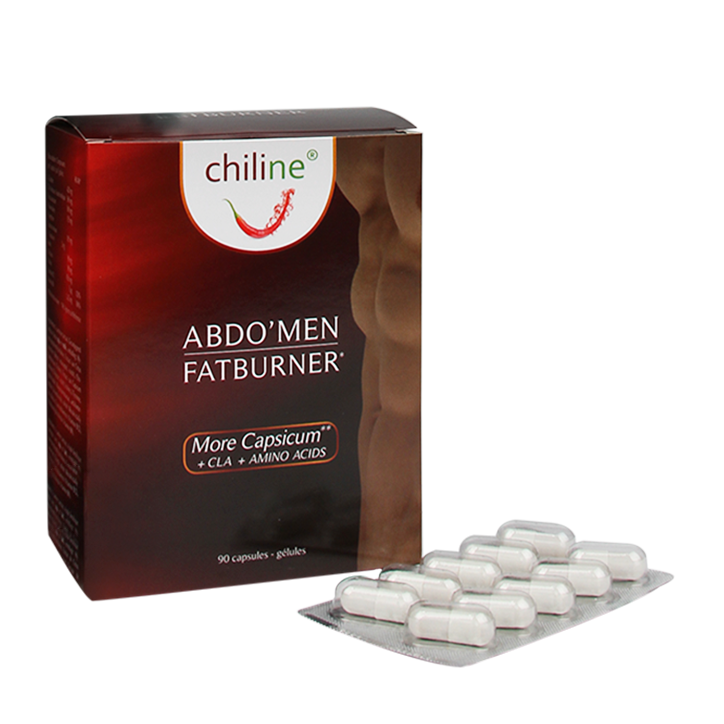 OceBio Chiline Abdo'Men Fatburner (90 Capsules) image 1