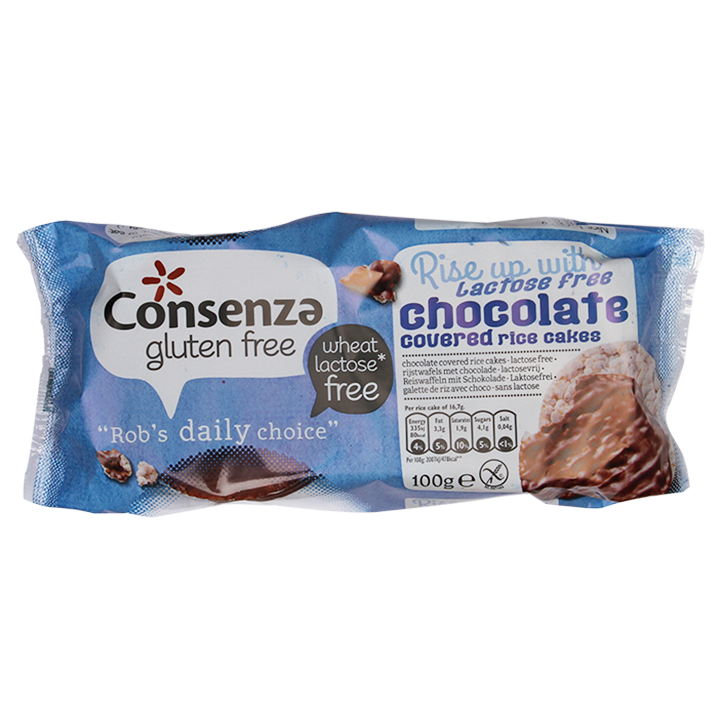 Consenza Galettes de riz choco Sans gluten