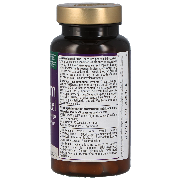 Holland & Barrett Wilde Yam (100 Capsules) image 2