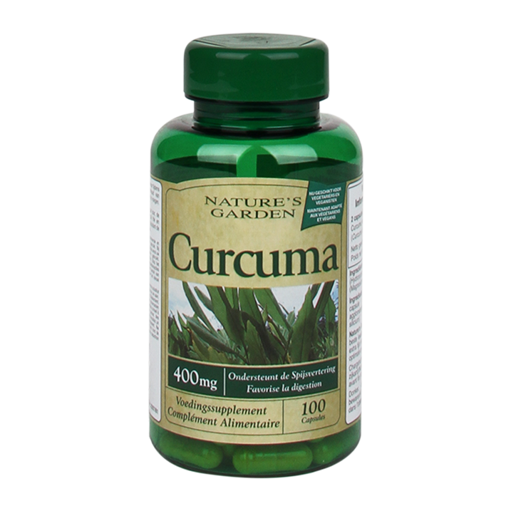 Nature's Garden Curcuma, 400mg (100 Capsules) image 1