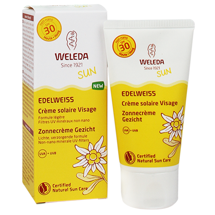 Weleda Edelweiss Zonnecreme Gezicht SPF30 (50ml) image 2
