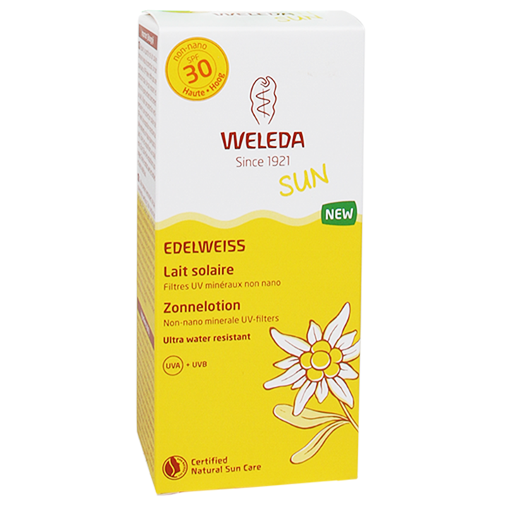 Weleda Edelweiss Zonnelotion SPF30 (150ml) image 1