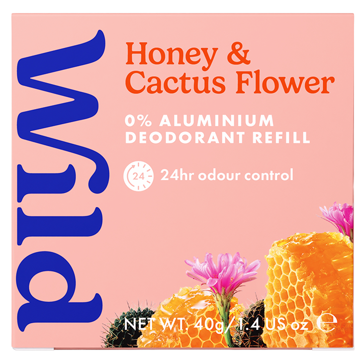 Wild Deodorant Honey Cactus Navulling - 40g