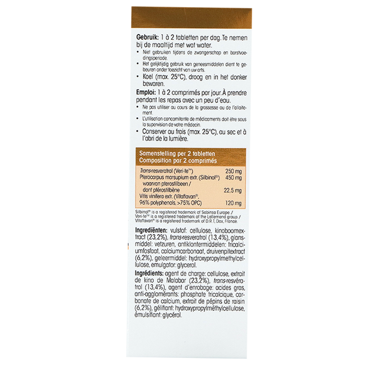 Physalis Resveratrol+ Youngr - 30 tabletten image 3