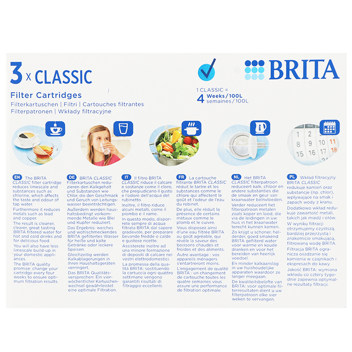 BRITA Waterfilterpatroon Classic Filters - 3 filters image 3