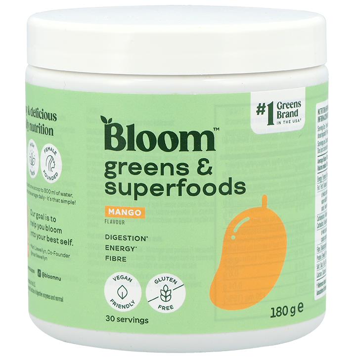 Bloom Greens & Superfoods Mango - 180g