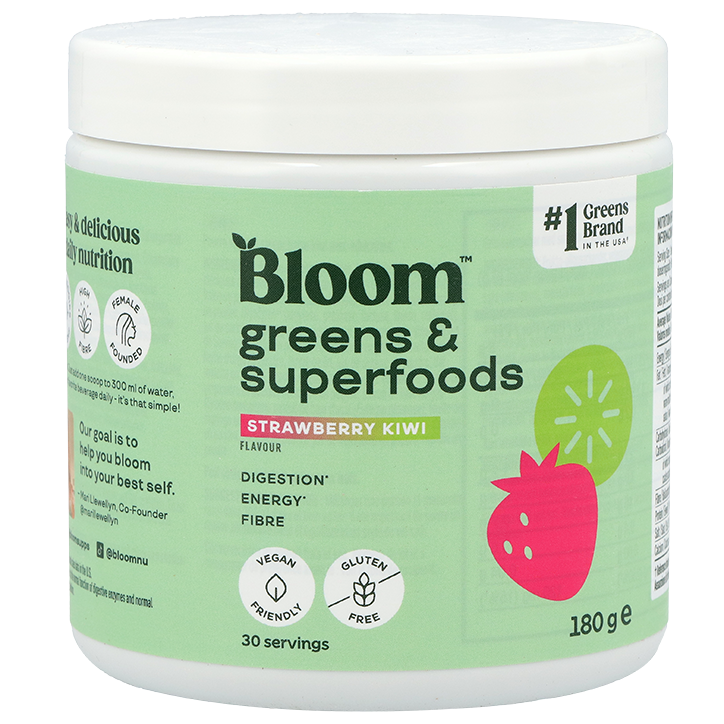 Bloom Greens & Superfoods Strawberry Kiwi - 180g