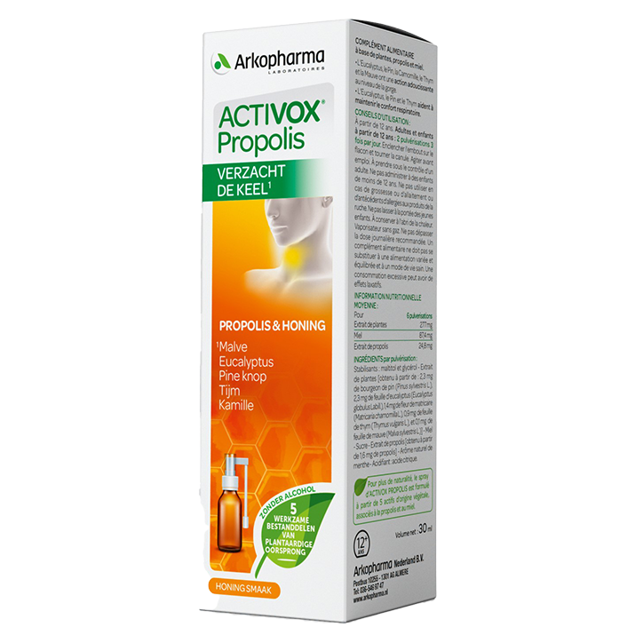 Arkopharma ACTIVOX® Verzachtende Keelspray - 30ml-1
