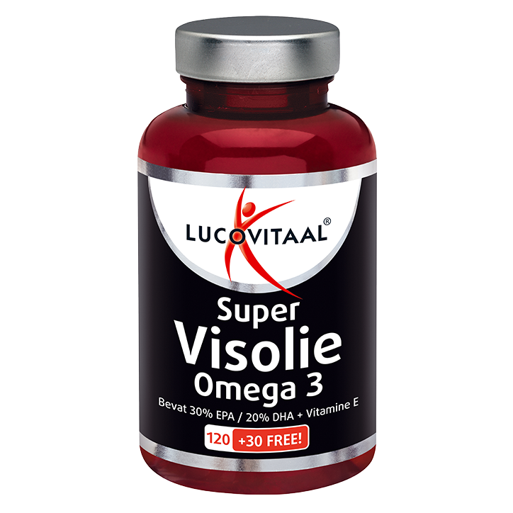 Lucovitaal Super Visolie Omega 3-6 - 150 capsules