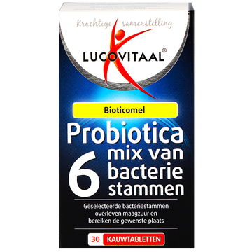 Lucovitaal 1+1 Probiotica (30 Kauwtabletten ) - 30 stuks