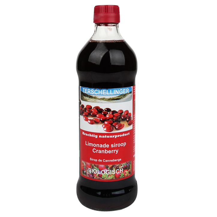 Terschellinger Cranberry Siroop Bio (500ml) image 1