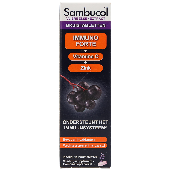 Sambucol Immuno Forte (15 Bruistabletten)