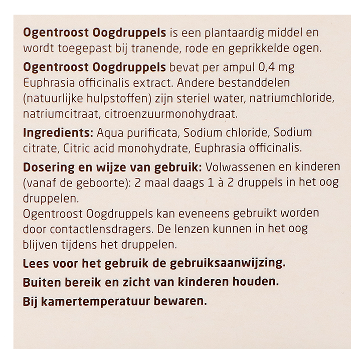 Weleda Ogentroost Ampullen image 2