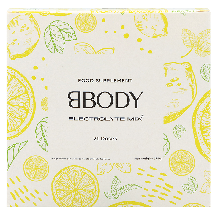 BBODY Clean Electrolytenmix Munt & Citroen - 21 sticks