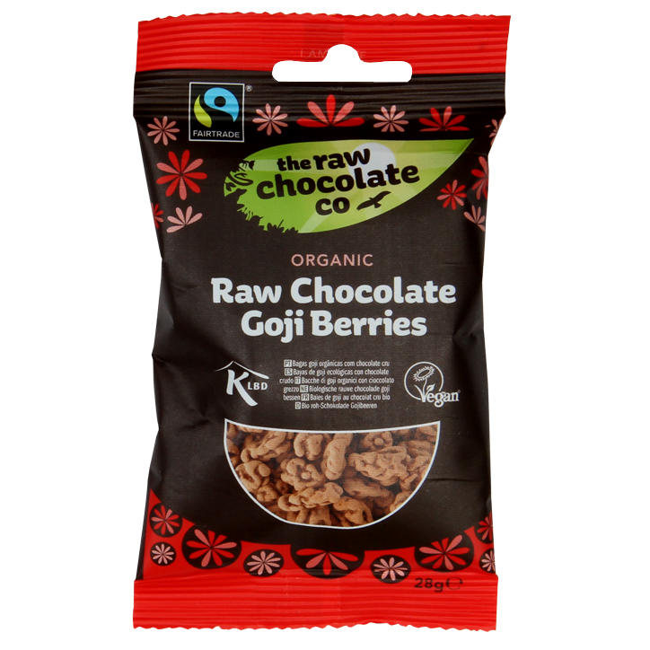 The Raw Chocolate Company Raw Chocolate Goji Berries image 1