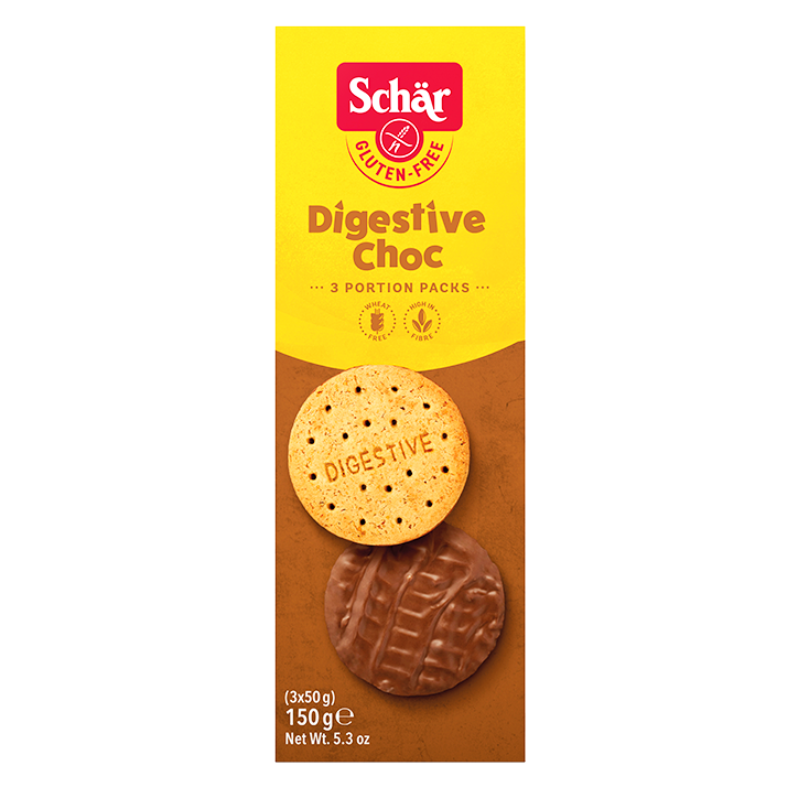 Biscuits Chocolat Digestive Schär Sans gluten-1