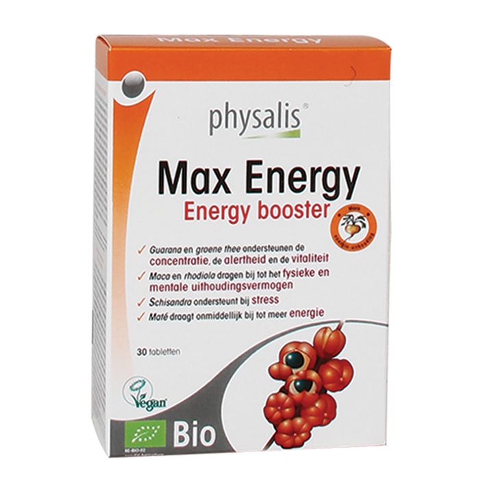 Physalis Max Energy Bio (30 Tabletten)