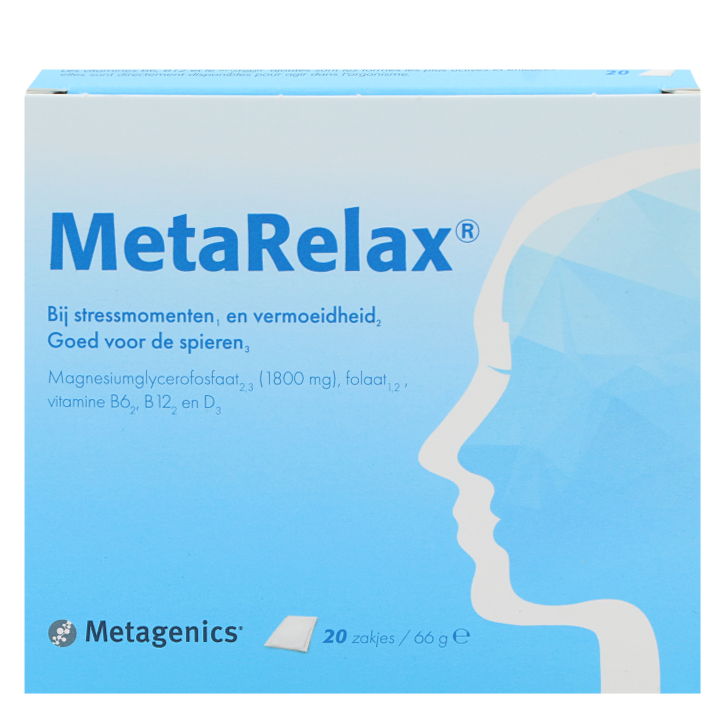 Metagenics MetaRelax 66g - 20 zakjes-1