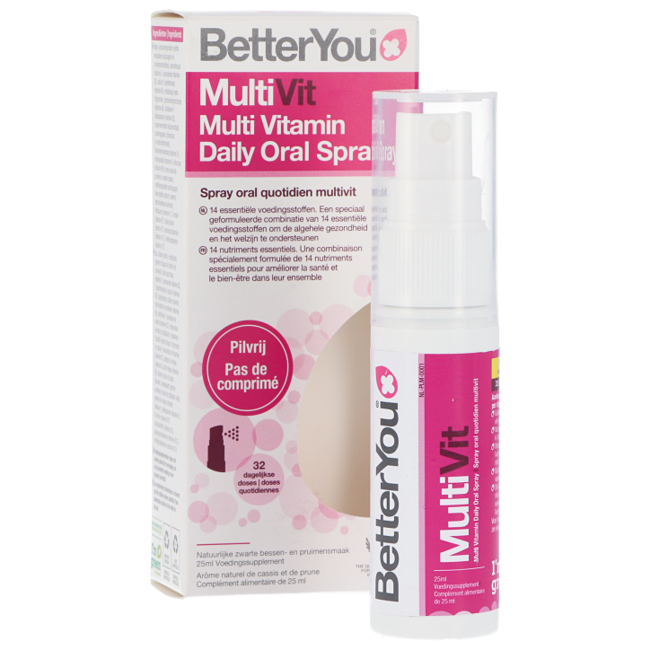 BetterYou MultiVit Dagelijkse Orale Spray (25ml) image 2