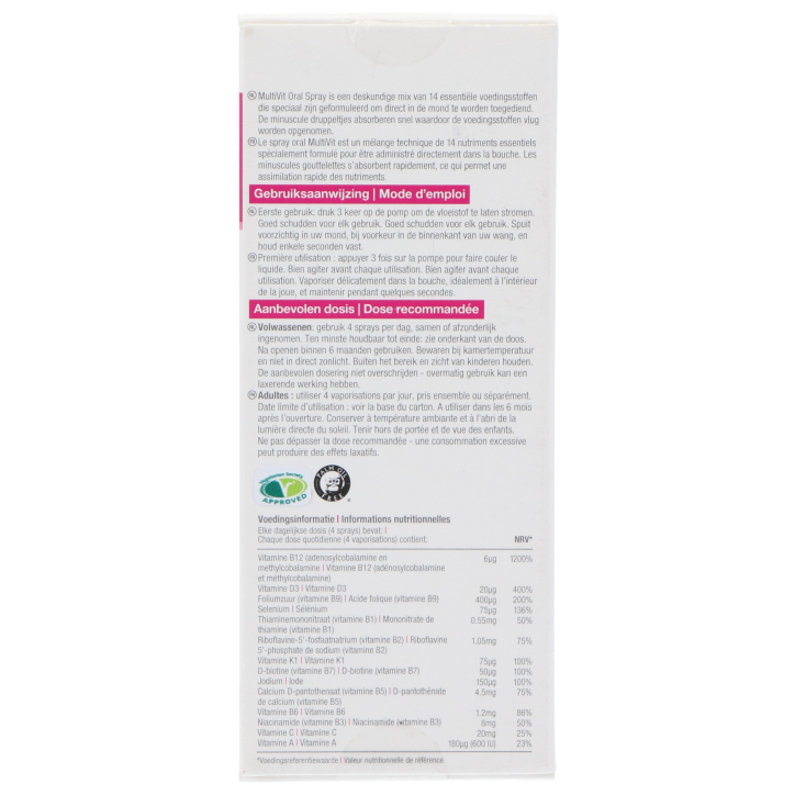 BetterYou MultiVit Dagelijkse Orale Spray (25ml) image 3