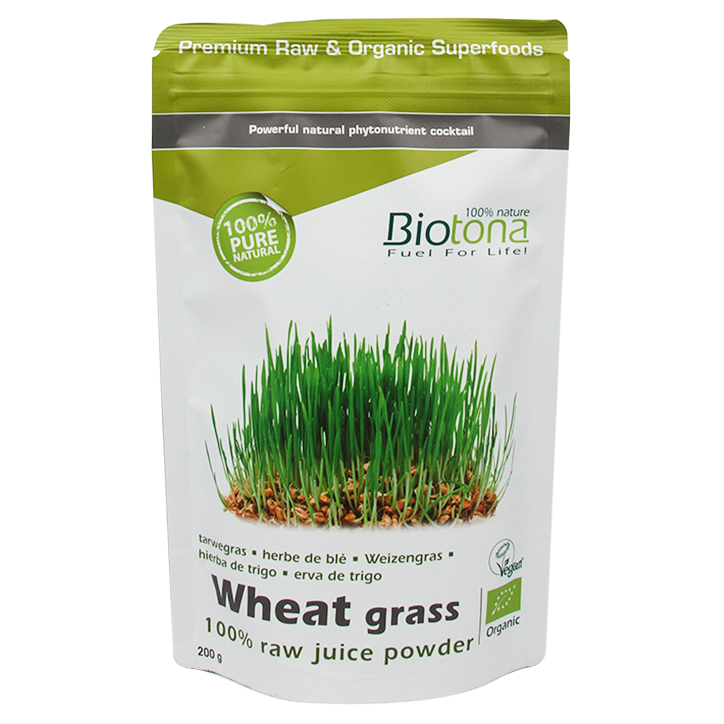 Biotona Wheat Grass Poeder Bio (200gr)