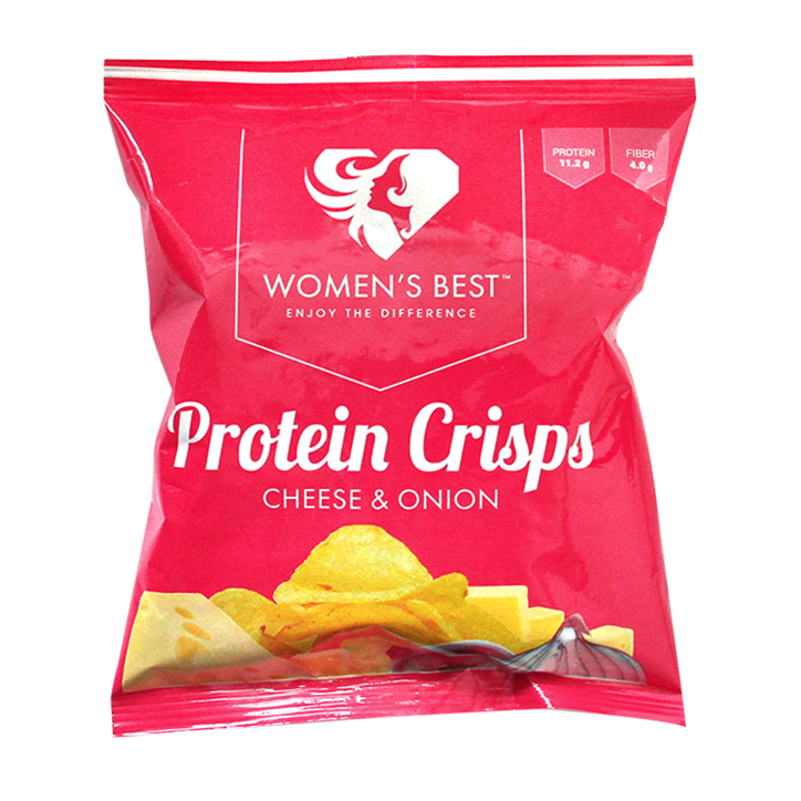 Women's Best Protein Crisps Cheese Onion 25g