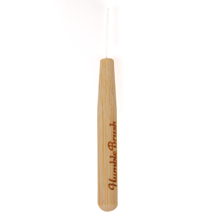 The Humble Co Interdental Bamboo Brush Ragertjes (0,6mm) Blauw image 2