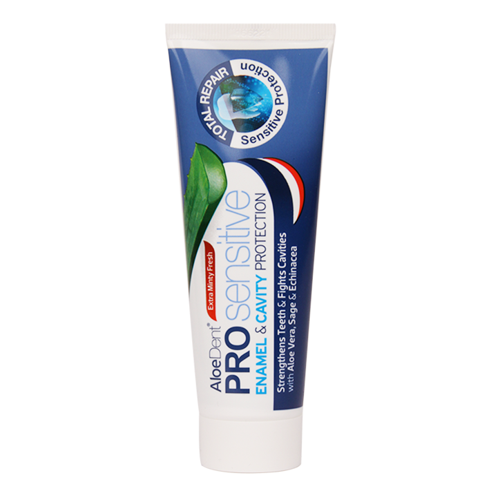 Aloe Dent Tandpasta Pro Sensitive Enamel & Cavity Protection (75ml) image 2