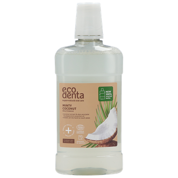 Ecodenta 2+1 Mondwater Kokos & Munt - 500ml
