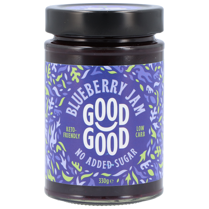 Good Good Sweet Jam Blueberry Met Stevia - 330g image 1