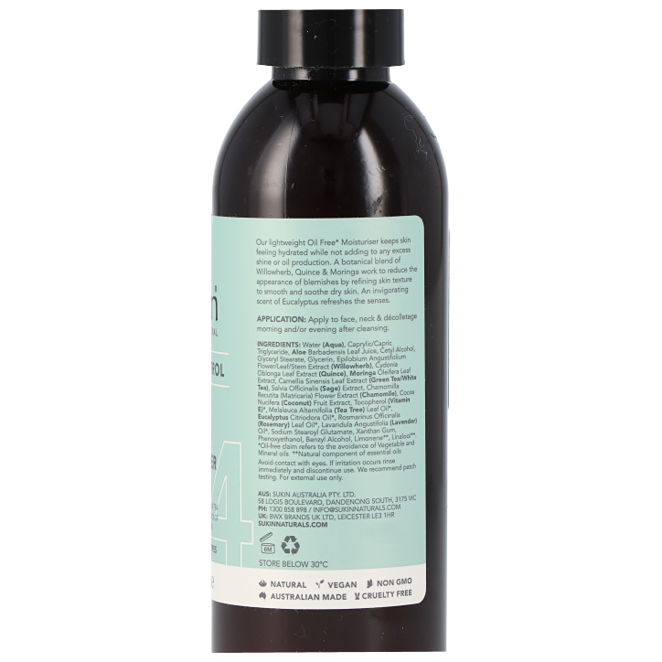 Sukin Blemish Control Oil Free Moisturiser - 125ml image 2