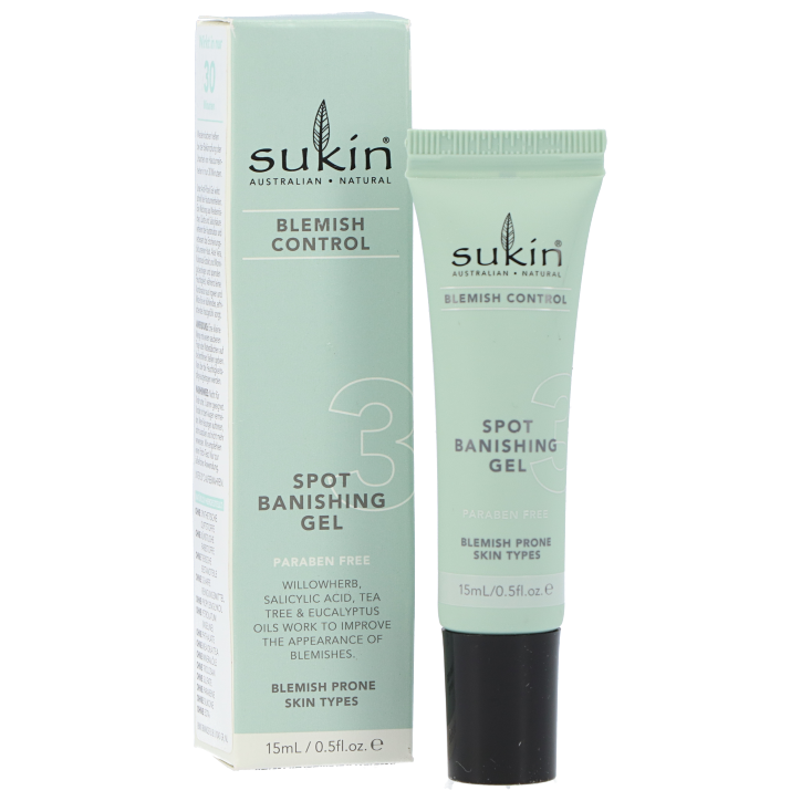 Sukin Blemish Control Spot Banishing Gel - 15ml image 2