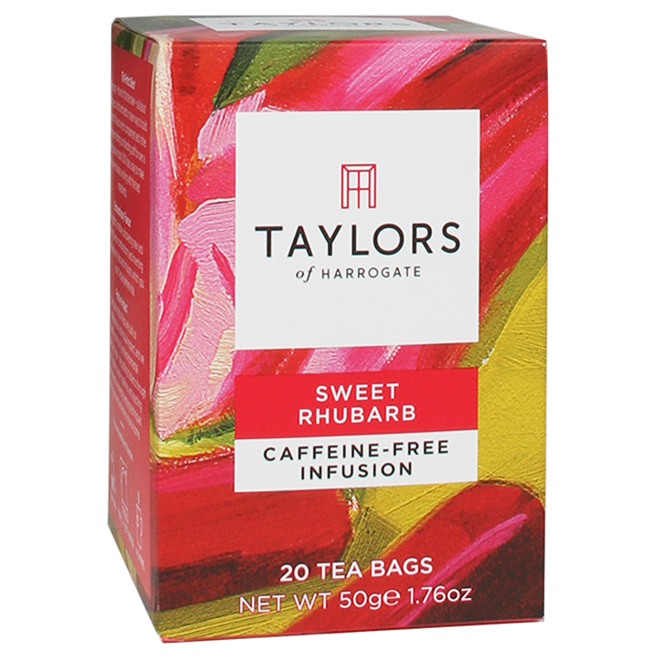 Taylors Of Harrogate Sweet Rhubarb (20 Theezakjes) image 1