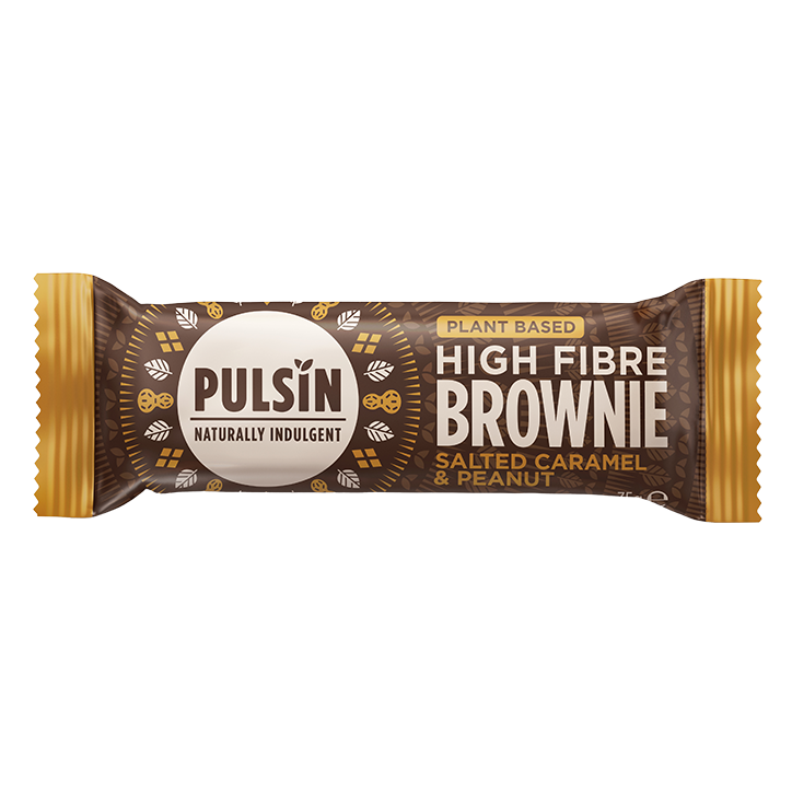 Pulsin Salted Caramel Brownie 35g image 1