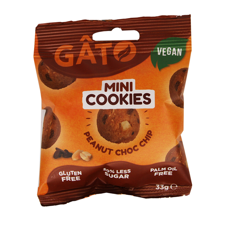 Gato Mini Cookies Peanut Choc Chip (33gr)