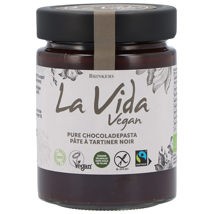 La Vida Vegan Pure Chocoladepasta Bio - 270g image 1