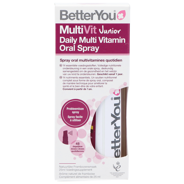 BetterYou MultiVit Junior Dagelijkse Orale Spray (25ml) image 1