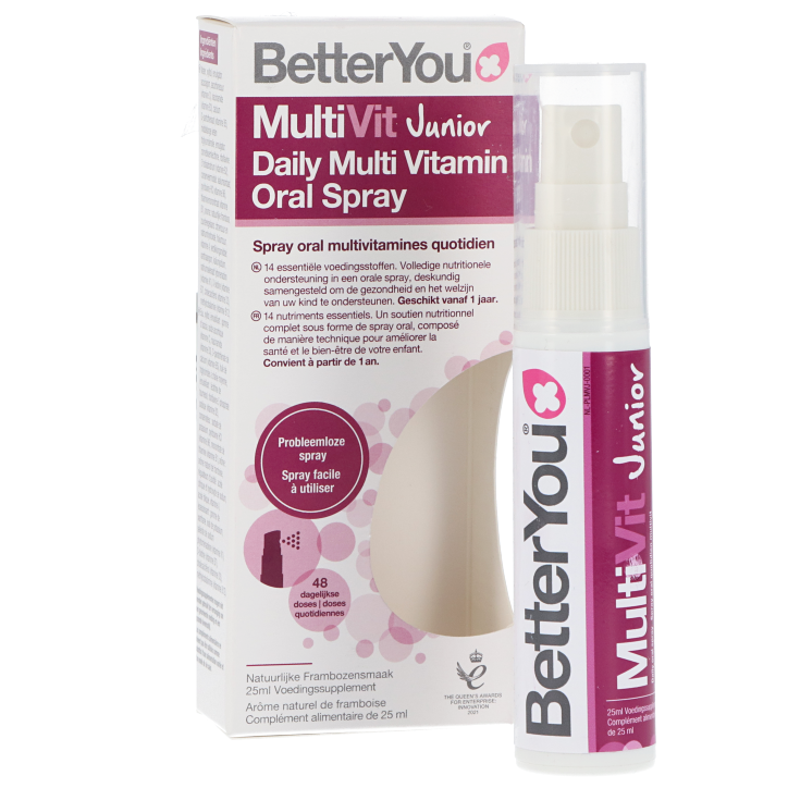 BetterYou MultiVit Junior Dagelijkse Orale Spray (25ml) image 2