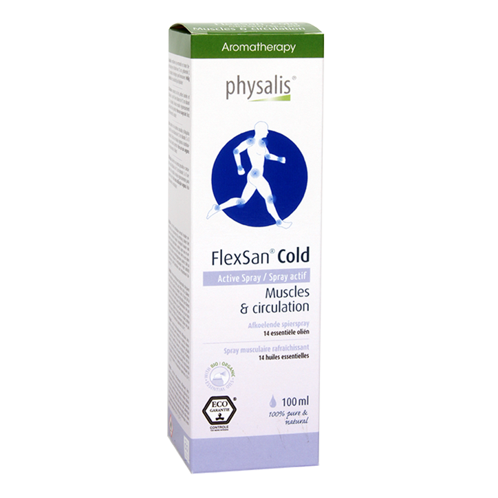 Physalis FlexSan Cold Afkoelende Spierspray - 100ml image 1