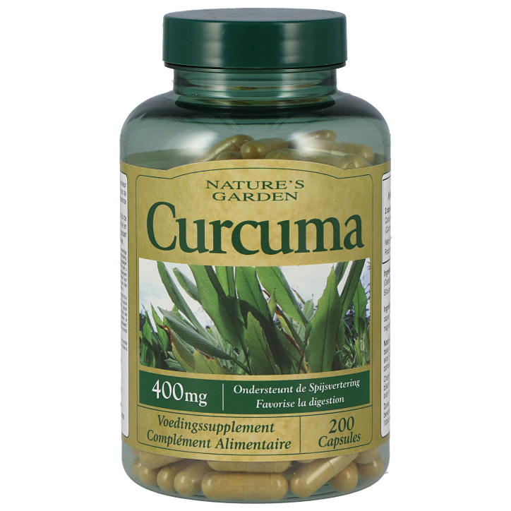 Nature's Garden Curcuma 400mg (200 Capsules)