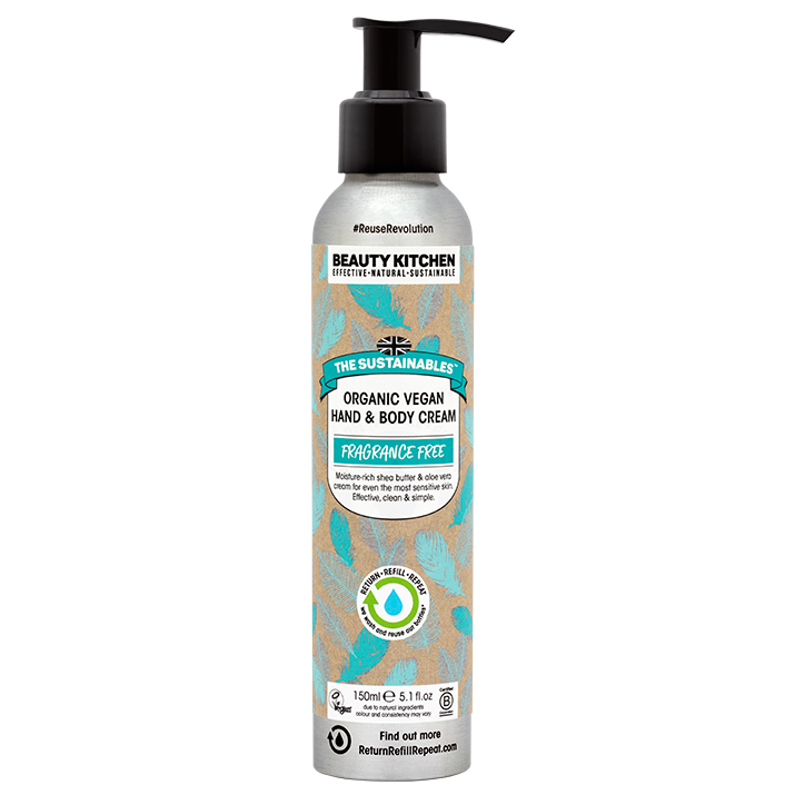 Beauty Kitchen Fragrance Free Body Cream (150ml) image 1