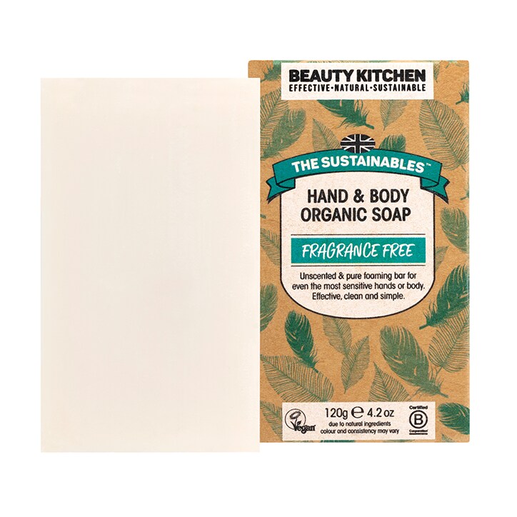 Beauty Kitchen Fragrance Free Soap Bar (120gr) image 2