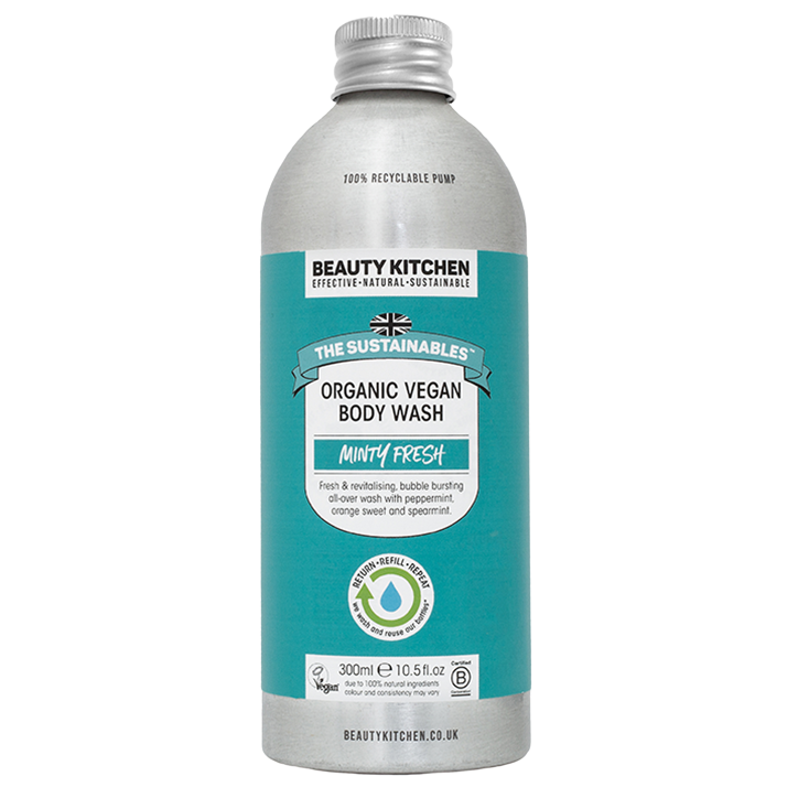 Beauty Kitchen Minty Fresh Body Wash (300ml) image 1