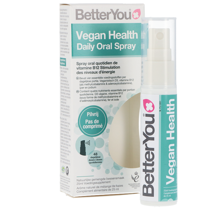 Better You Vegan Health Dagelijkse Orale Spray (25ml) image 2