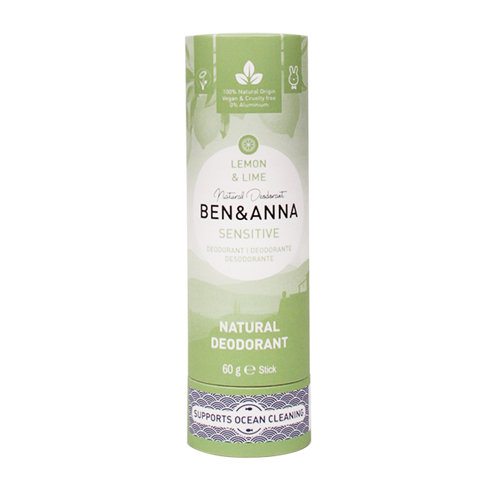 Ben & Anna Deodorant Stick Sensitive Lemon Lime - 60g image 1