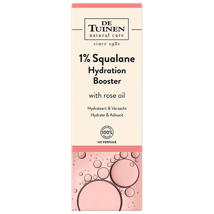 De Tuinen 1% Squalane Hydration Skinbooster met Rozenolie - 30ml