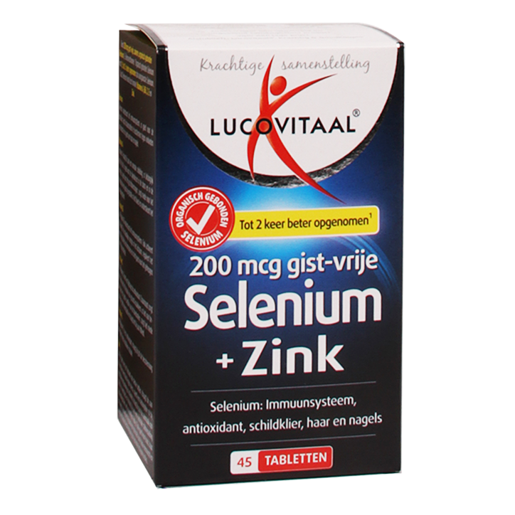 Lucovitaal Selenium Zink (45 Tabletten)-1